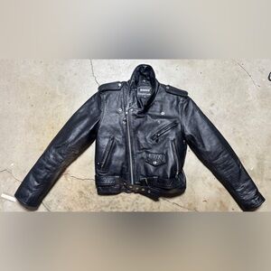 Bonus Black Leather Jacket for biker universal